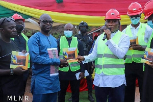 Mireku Duker inaugurates community mining in Tarkwa